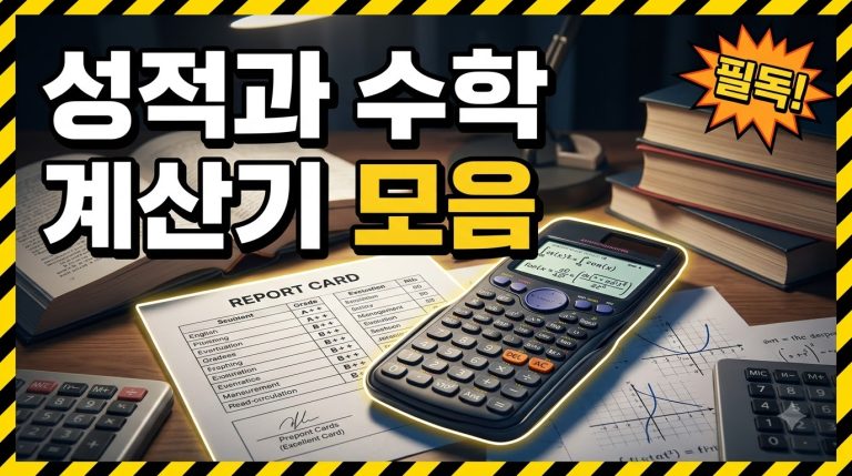 학업 — 계산기 종합