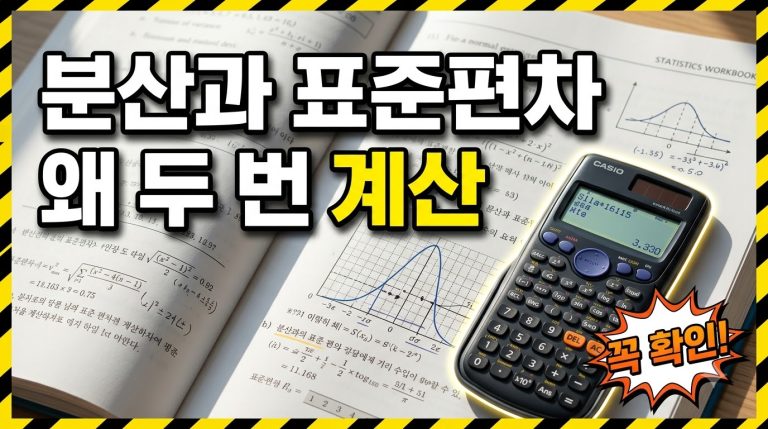 평균·분산·표준편차, 무엇이 다른가