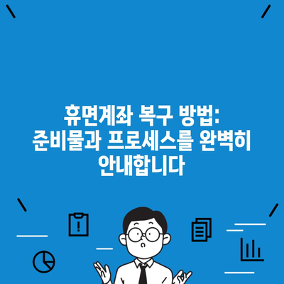 휴면계좌 복구 방법: 준비물과 프로세스를 완벽히 안내합니다