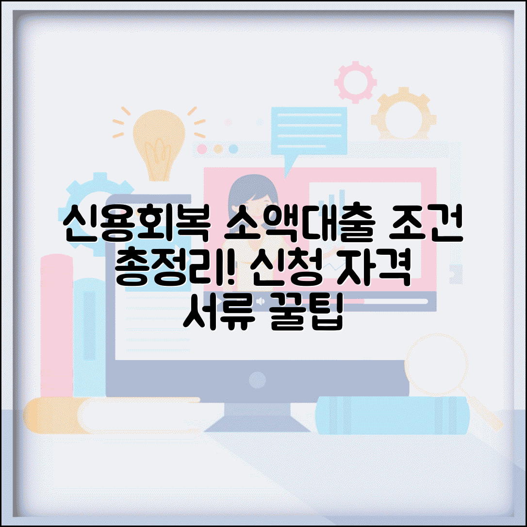 신용회복위원회 소액대출 조건 총정리 | 신청 자격 체크 | 서류 준비 가이드