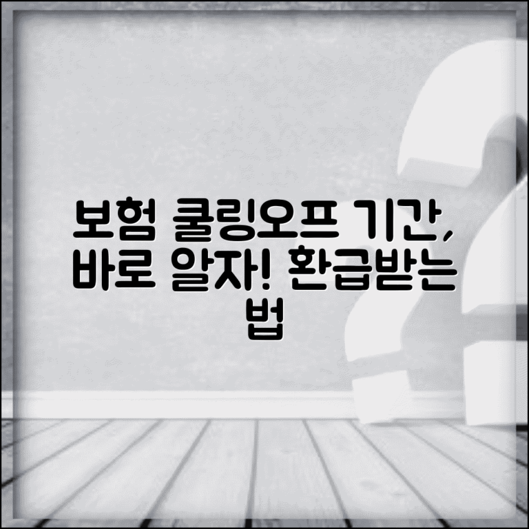 보험 계약 후 쿨링오프 기간 얼마나 되나요 | 보험쿨링오프 | 철회기간 | 환급