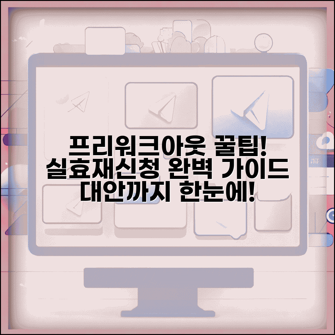 프리워크아웃 실효 조건 절차 재신청 방법 대안