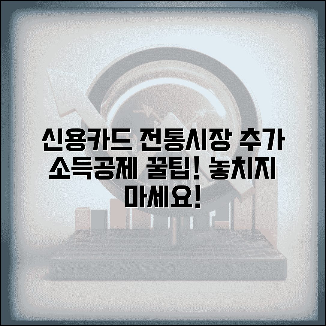 신용카드 소득공제 전통시장 | 전통시장 사용분 추가 공제 혜택 총정리