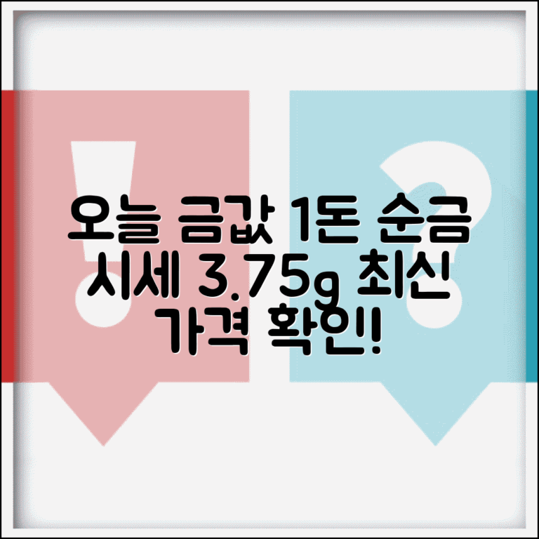 금 시세 오늘 1돈 가격 그램 | 순금 시세 1돈 3.75g 가격 오늘