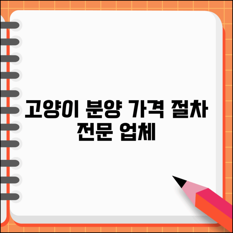 고양이분양 전문업체 | 품종별 고양이 분양가격과 입양 절차