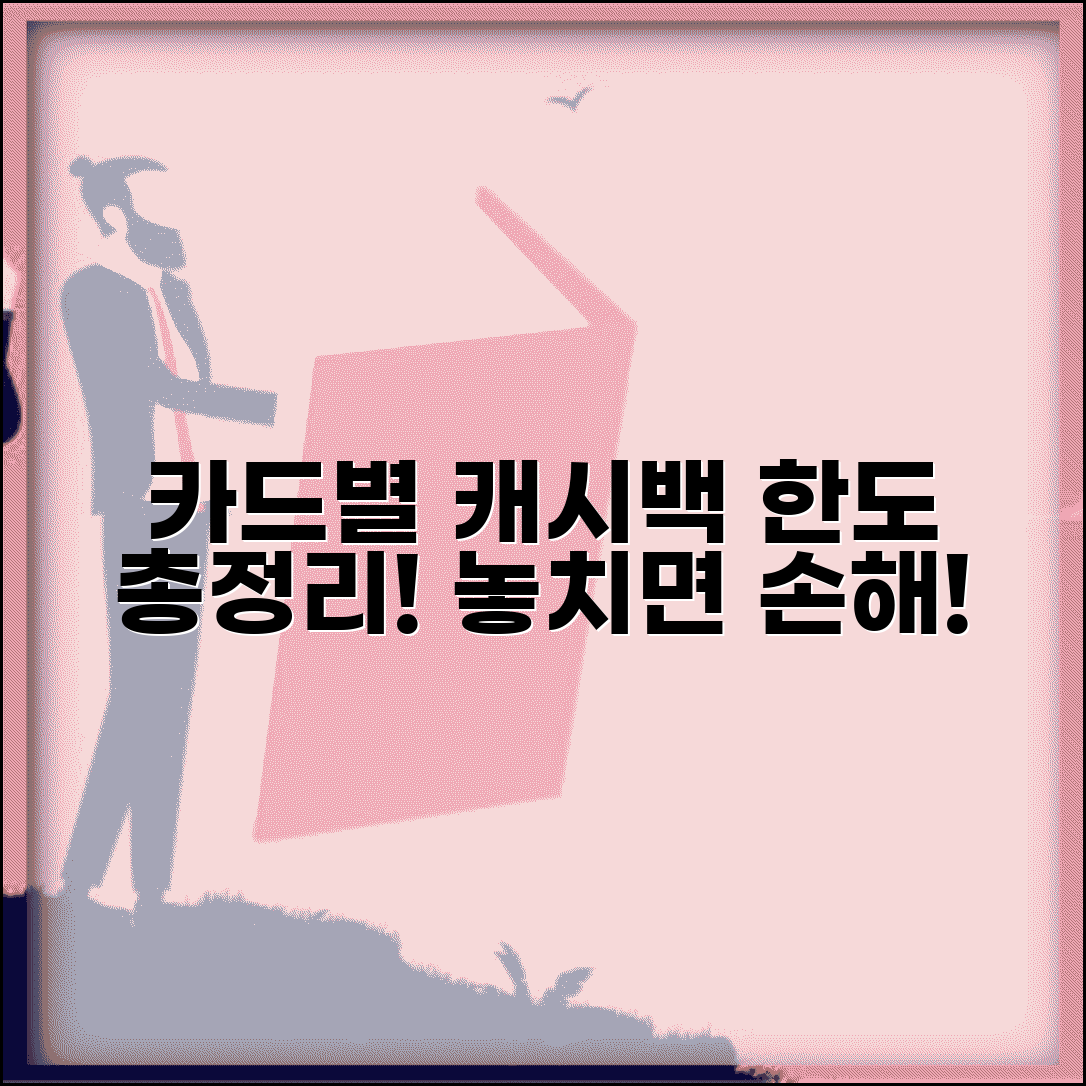 캐시백 한도 확인 | 카드별 캐시백 한도 완벽비교